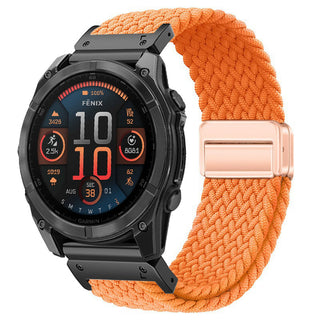 MagWeave – Magnetic Buckle Stretch Nylon Band for Garmin QuickFit 20/22/26mm