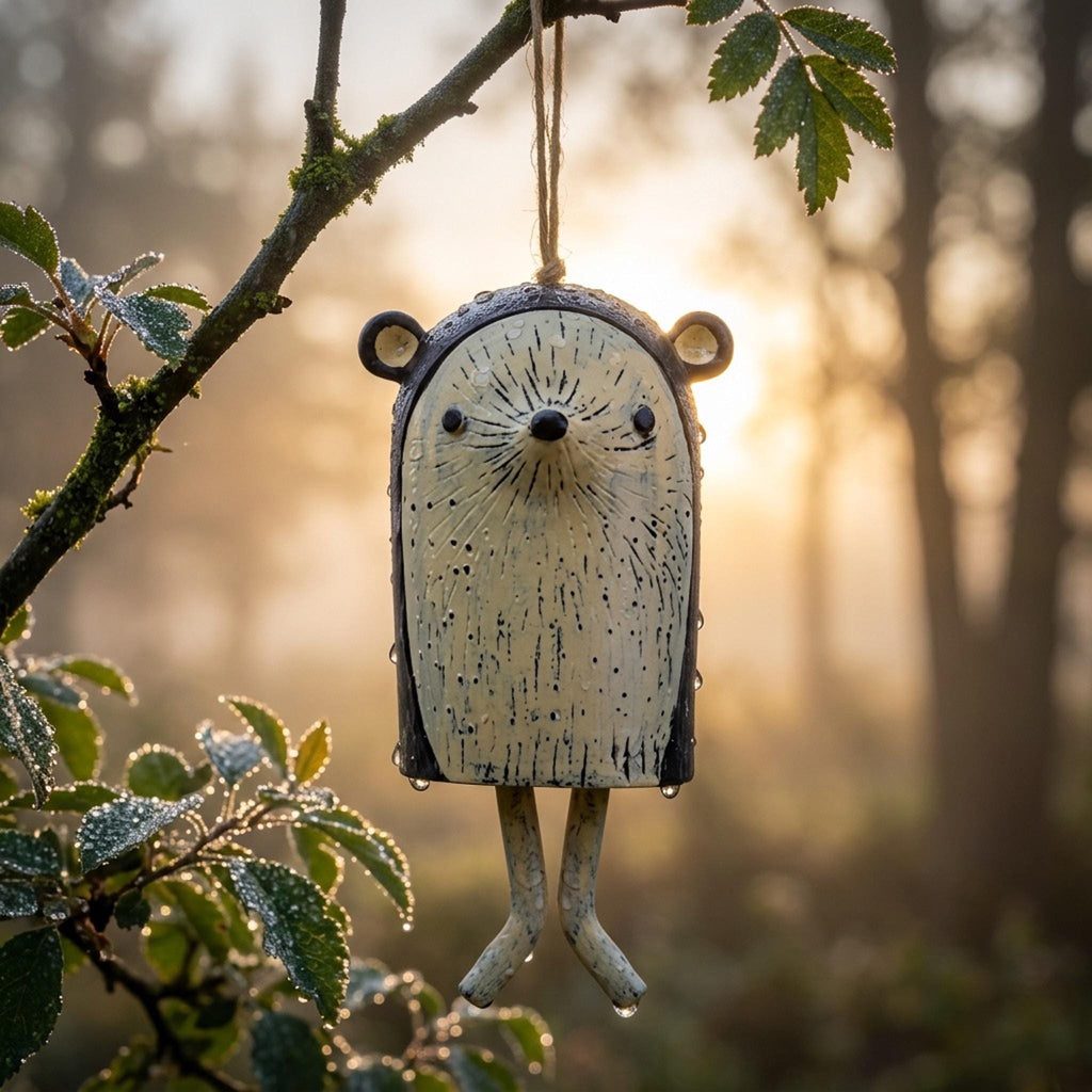 ForestChime – Handmade Whimsical Animal Wind Chime Ornaments