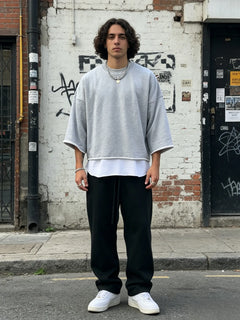 LayerMuse – Loose-Fit Layered Sweatshirt
