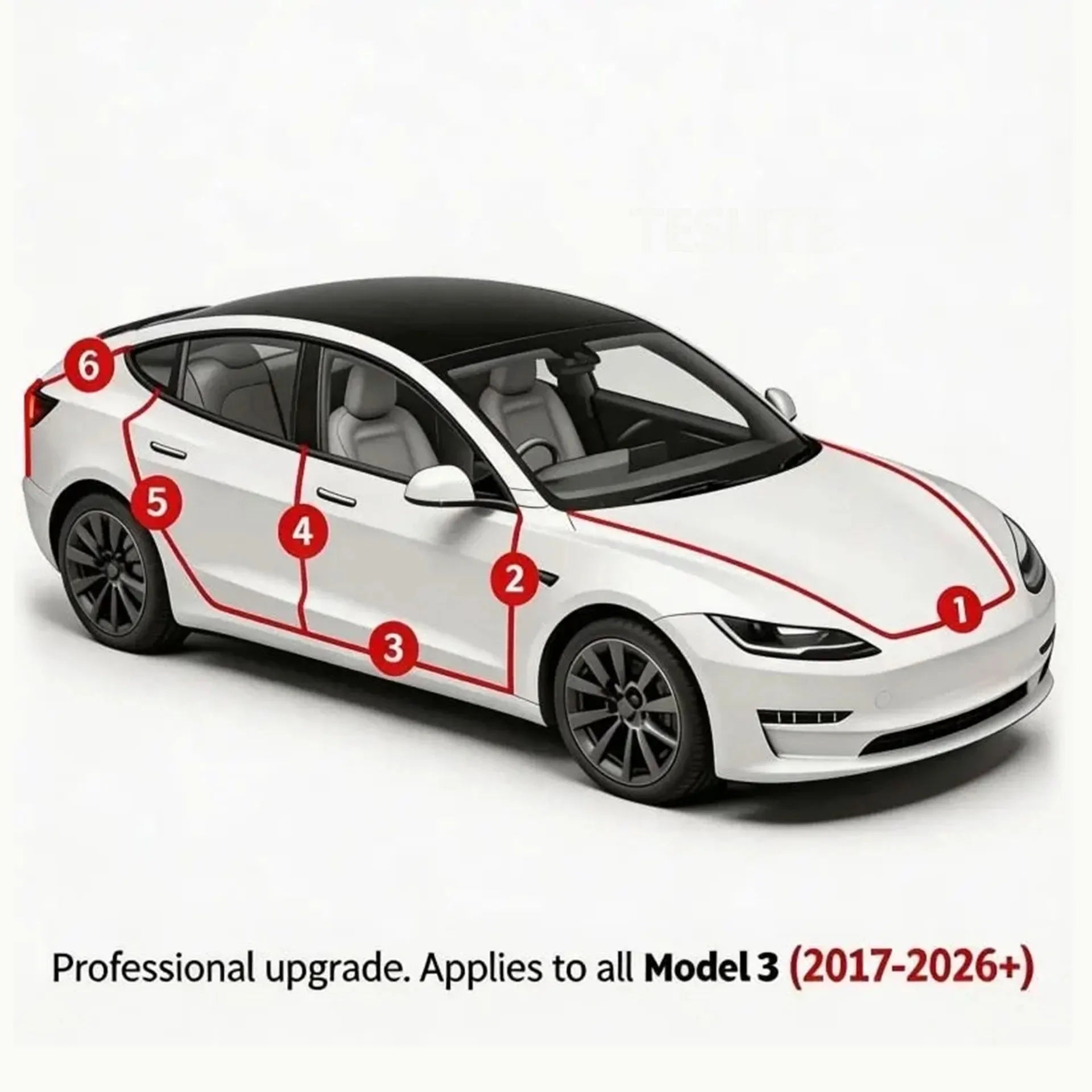 SilentSeal – Premium Tesla Door Seal Kit for Noise Reduction & Weatherproofing