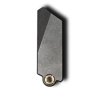 GlideCut – G9 Titanium & Brass Gravity Utility Knife
