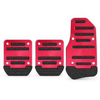 GripStep – Non-Slip Aluminum Brake & Gas Pedal Cover Set for Cars