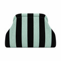 Striped Mint and Black