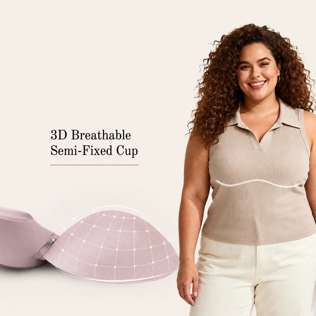 JellyEase – Women's Wirefree Full-Coverage Jelly Support Bra