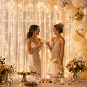 DreamGlow – Tulle Curtain Lights Set