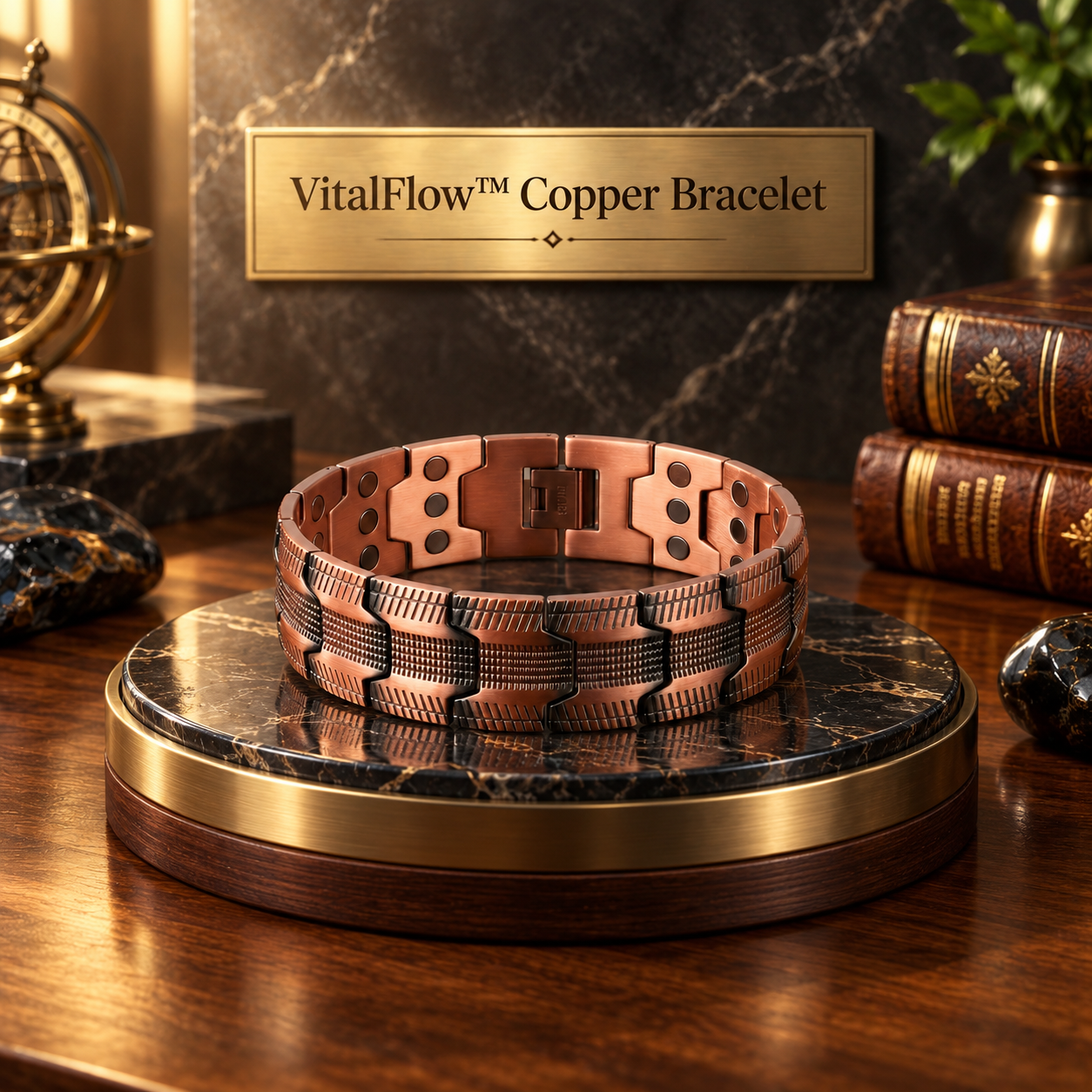 CopperStride – Magnetic Copper Bracelet
