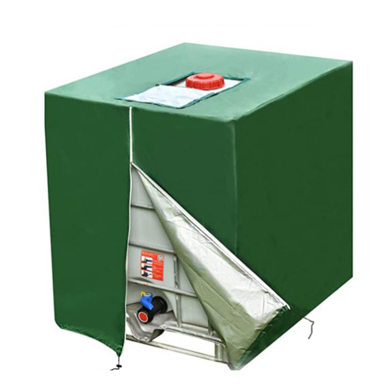 TankGuard – 💧 Waterproof IBC Tote Cover, Heavy-Duty, UV-Blocking, Secure Fit ⛈️