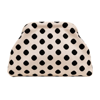 SnapKnit – Snap-Shut Knitted Makeup Bag with Wide Opening