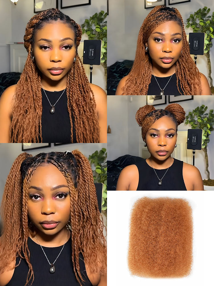 KinkyBlend – Afro Kinky Synthetic Braiding Hair Extensions