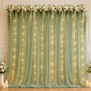 DreamGlow – Tulle Curtain Lights Set