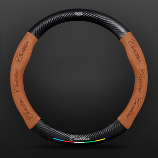 SuedeGrip – Carbon Fiber Suede Steering Wheel Cover, Anti-Slip & Wear-Resistant