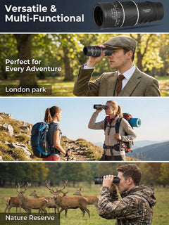 TrailSight – 16x52 HD Monocular, IPX5 Waterproof & Fog-Proof🧭🔭