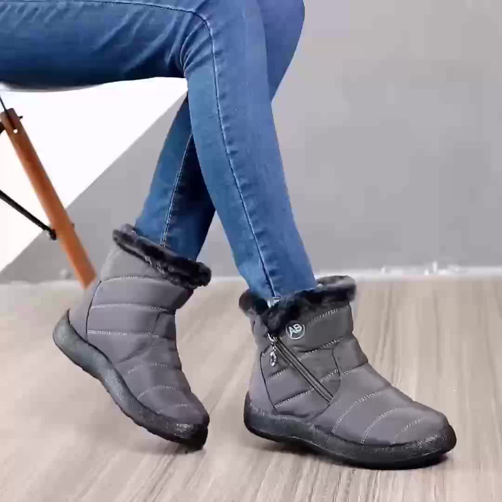 Women's Cozy Winter Waterproof Anti-Slip Orthopedic Boots