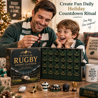ScrumCount – 🏉 Rugby Advent Calendar with 24 Unique Acrylic Charms