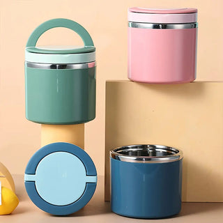 BentoVault – Stainless Steel Bento Lunch Box with Handle, Leakproof & Stackable 🍱