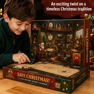 ⏳🎄🔎 ClueQuest – 24-Day Mystery Adventure Advent Calendar