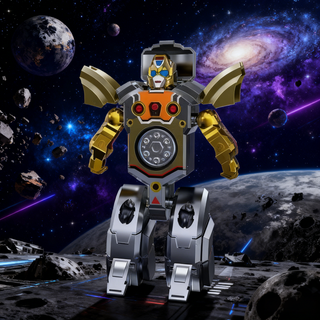 🤖Fingertip Spinner Transforming Robot
