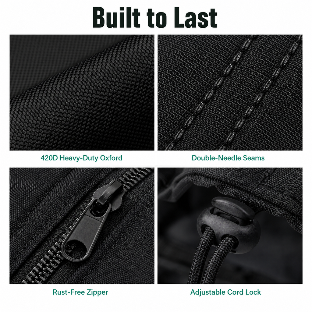 TankGuard – 💧 Waterproof IBC Tote Cover, Heavy-Duty, UV-Blocking, Secure Fit ⛈️