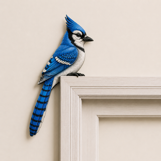PerchPals – Wooden Bird Door Topper