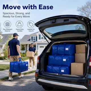 MoveVault – Six Extra-Large Reusable Moving & Storage Bags