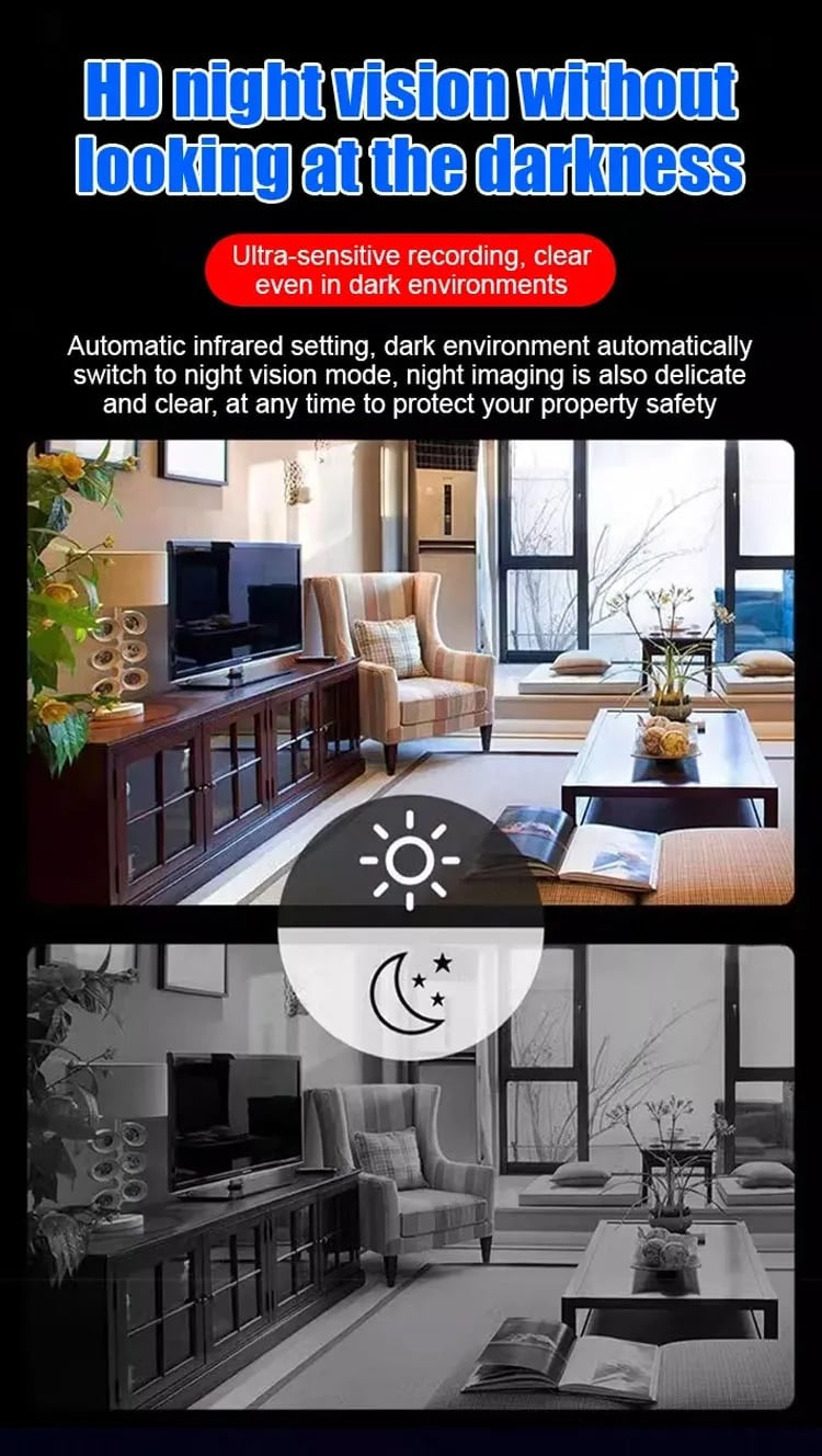 WatchNest – Smart WiFi Security Camera with HD Night Vision