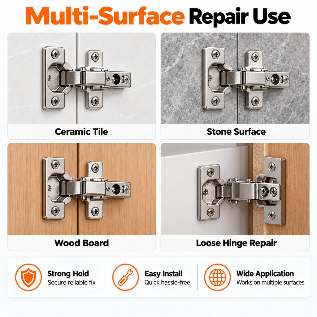 HingeRevive – 🔥🔩 Industrial Short Expansion Screw Repair Kit