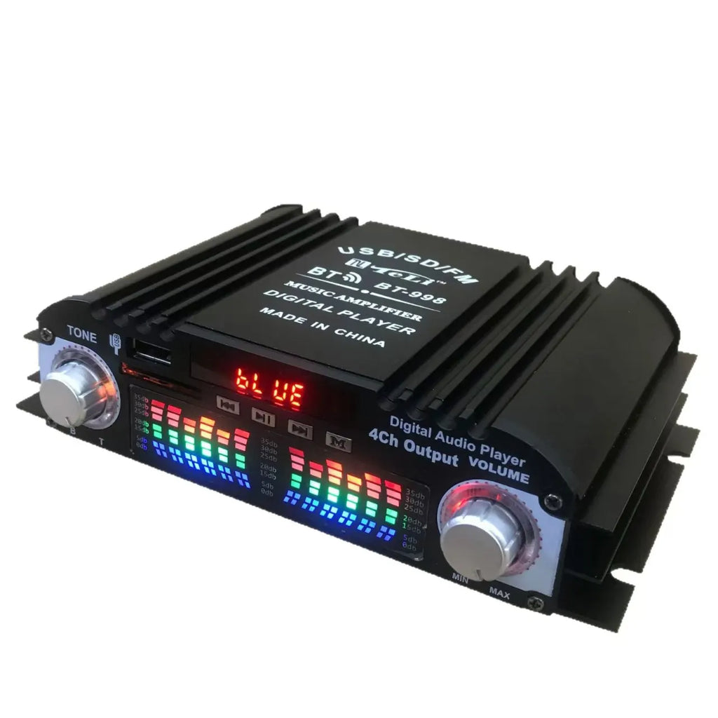 SoundBridge – BT-998 Mini Bluetooth Home & Car Amplifier