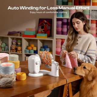 YarnGlide – A1 Pro Max Electric Yarn Winder