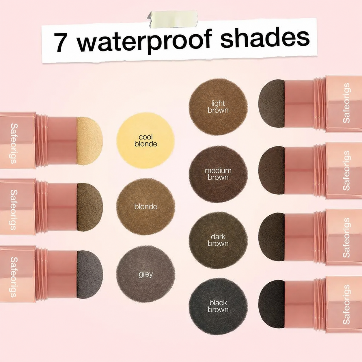 RootSwipe – Waterproof Hair Concealer Stick for Gray Roots & Thinning Areas