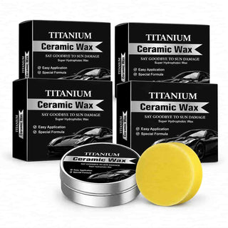 4 jars Titanium Ceramic Wax Cream