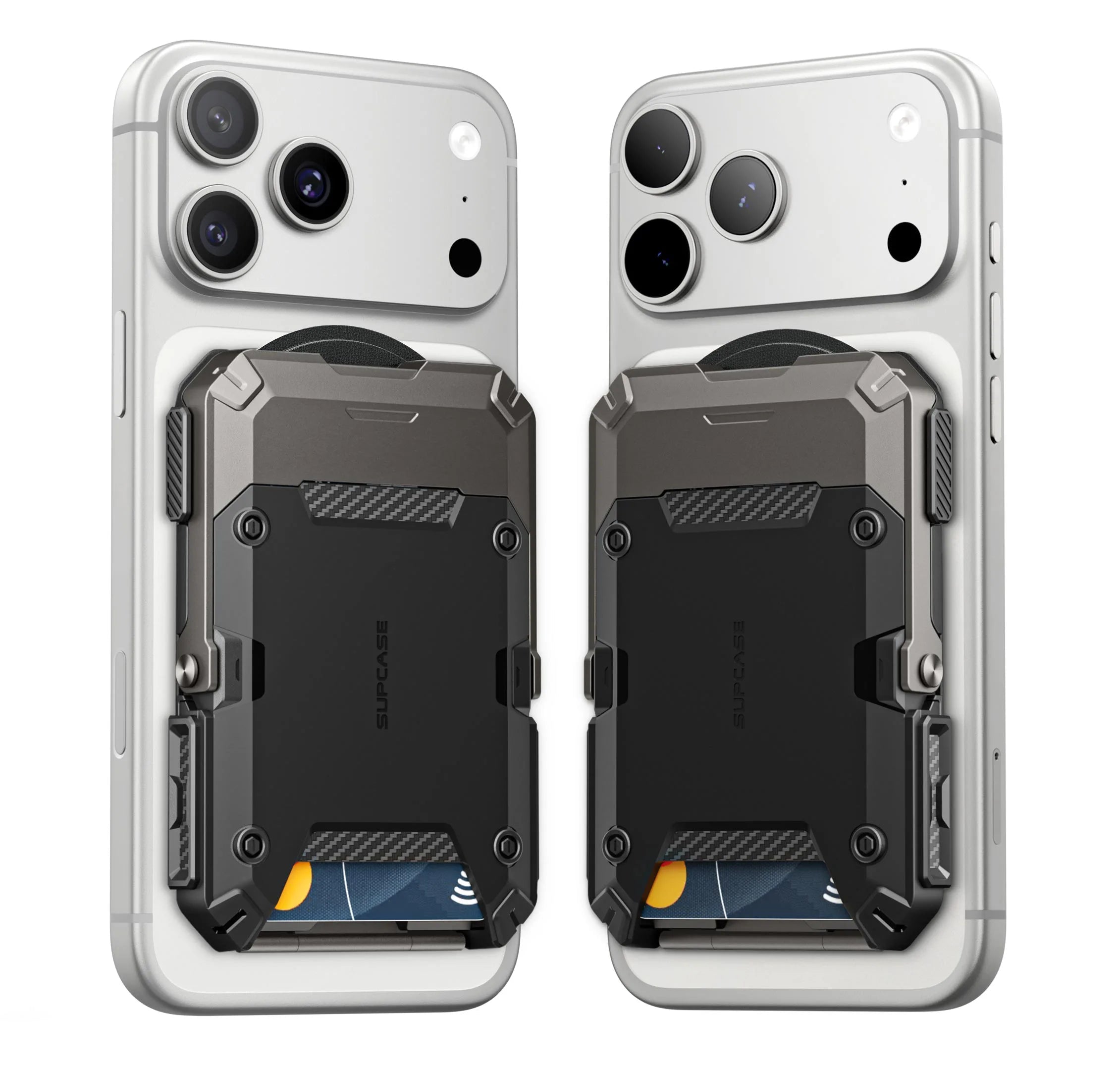 TrackFlip – Trackable Magnetic Wallet with Stand
