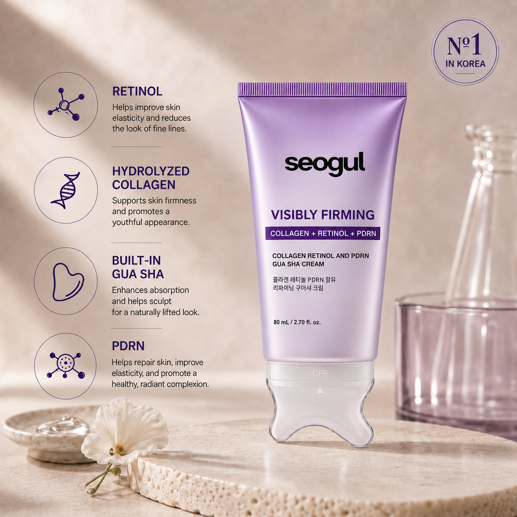 SculptGlow – Collagen Retinol Refining Gua Sha Cream