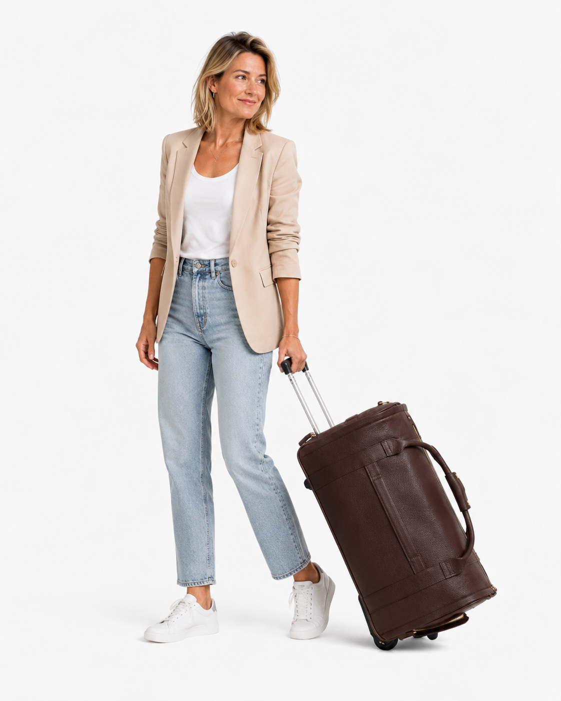 SuitStride – Him Edition 2-in-1 Garment Duffel Bag with Optional Wheels