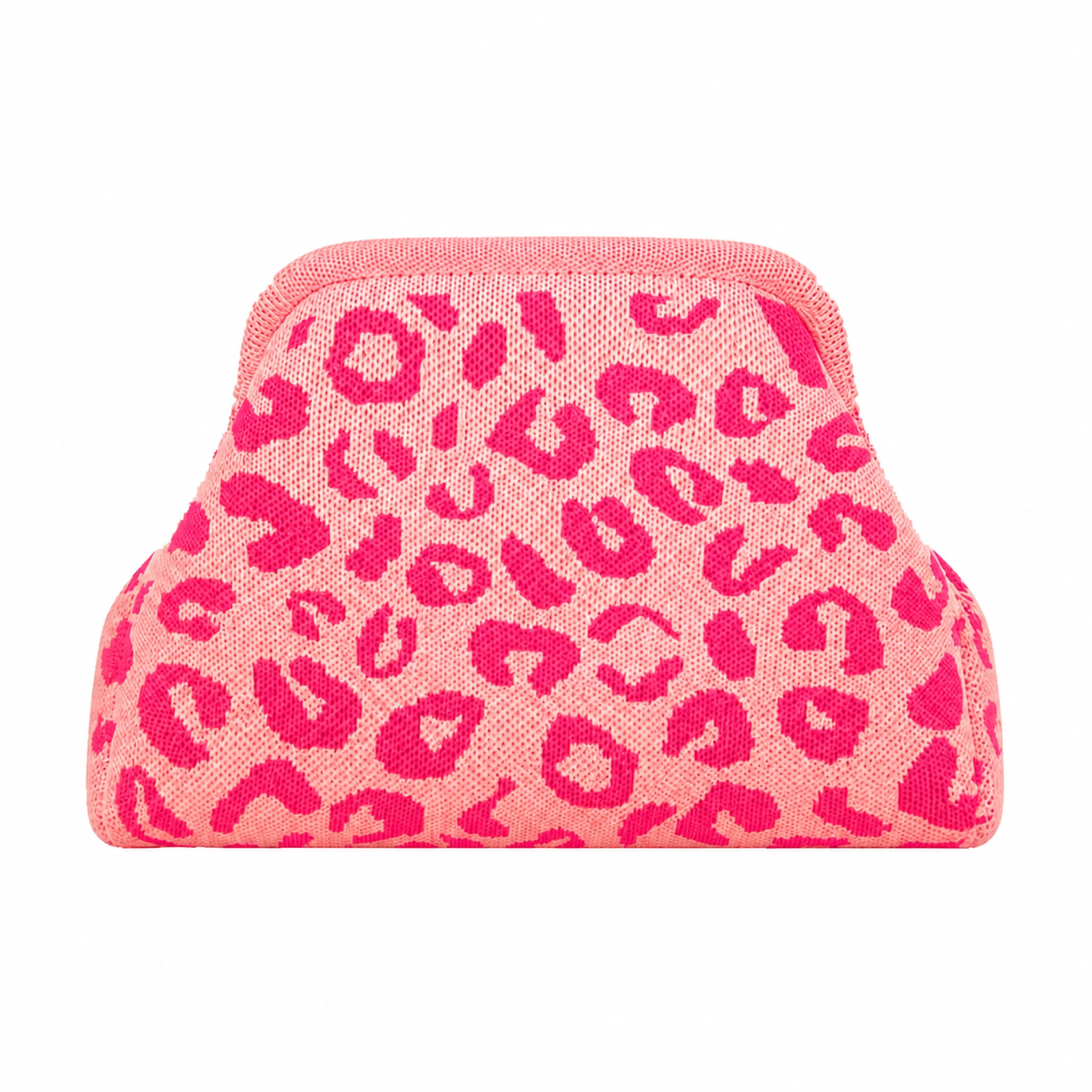 SnapKnit – Snap-Shut Knitted Makeup Bag with Wide Opening