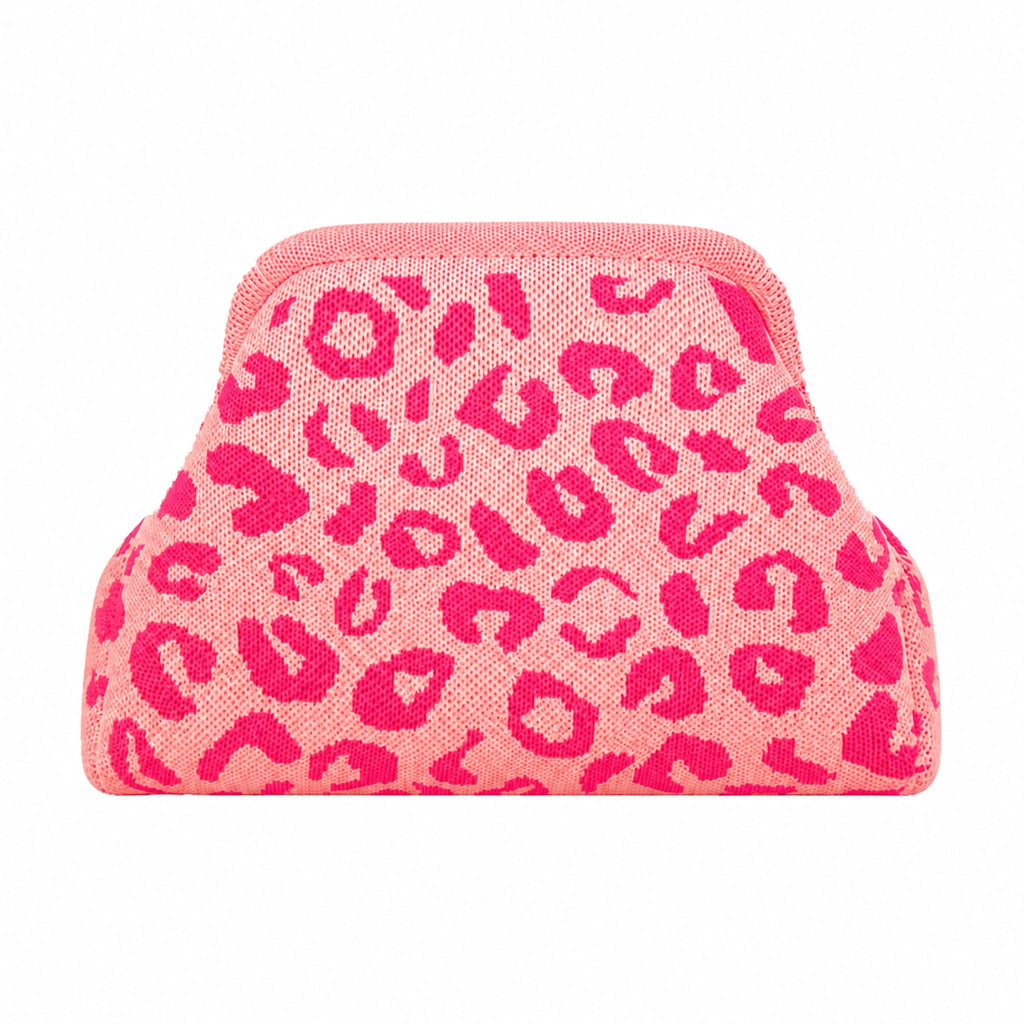 SnapKnit – Snap-Shut Knitted Makeup Bag with Wide Opening