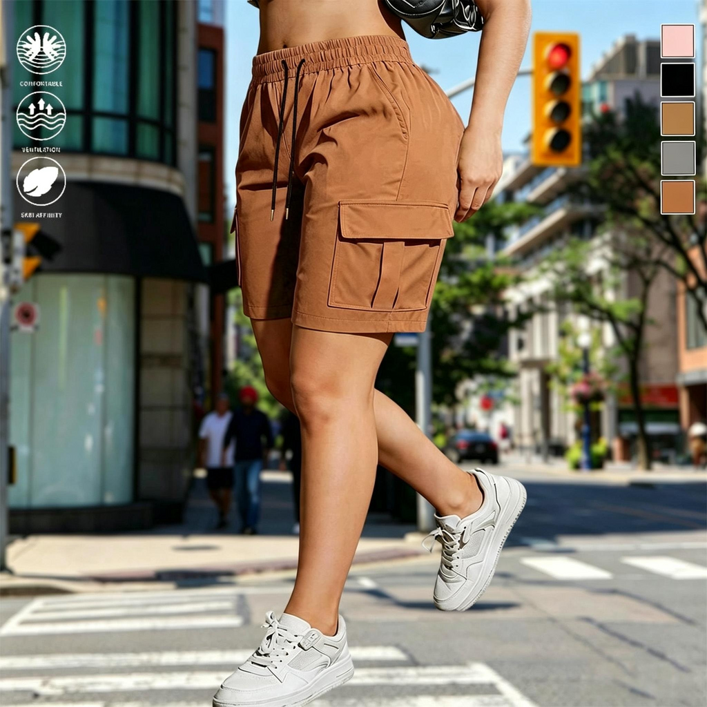 CargoEase – 🔥 🔥 Women’s Outdoor Cargo Shorts