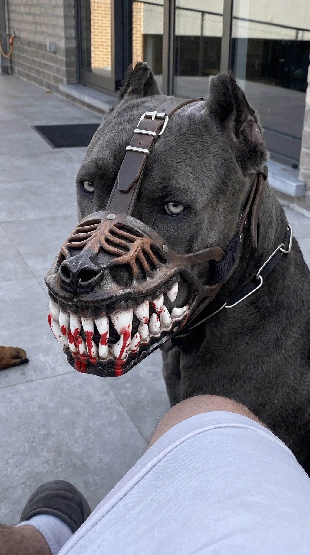 FangFright – 🎃🔥🐶 Hell Hound Monster Dog Muzzle