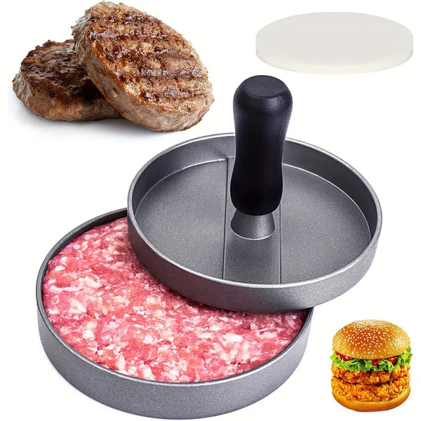 PattyPro – Stainless Steel Burger Patty Press for Uniform Burgers Every Time