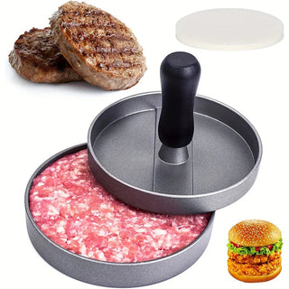 PattyPro – Stainless Steel Burger Patty Press for Uniform Burgers Every Time