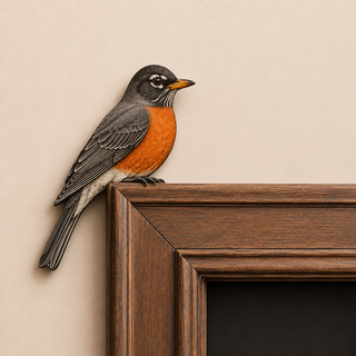PerchPals – Wooden Bird Door Topper