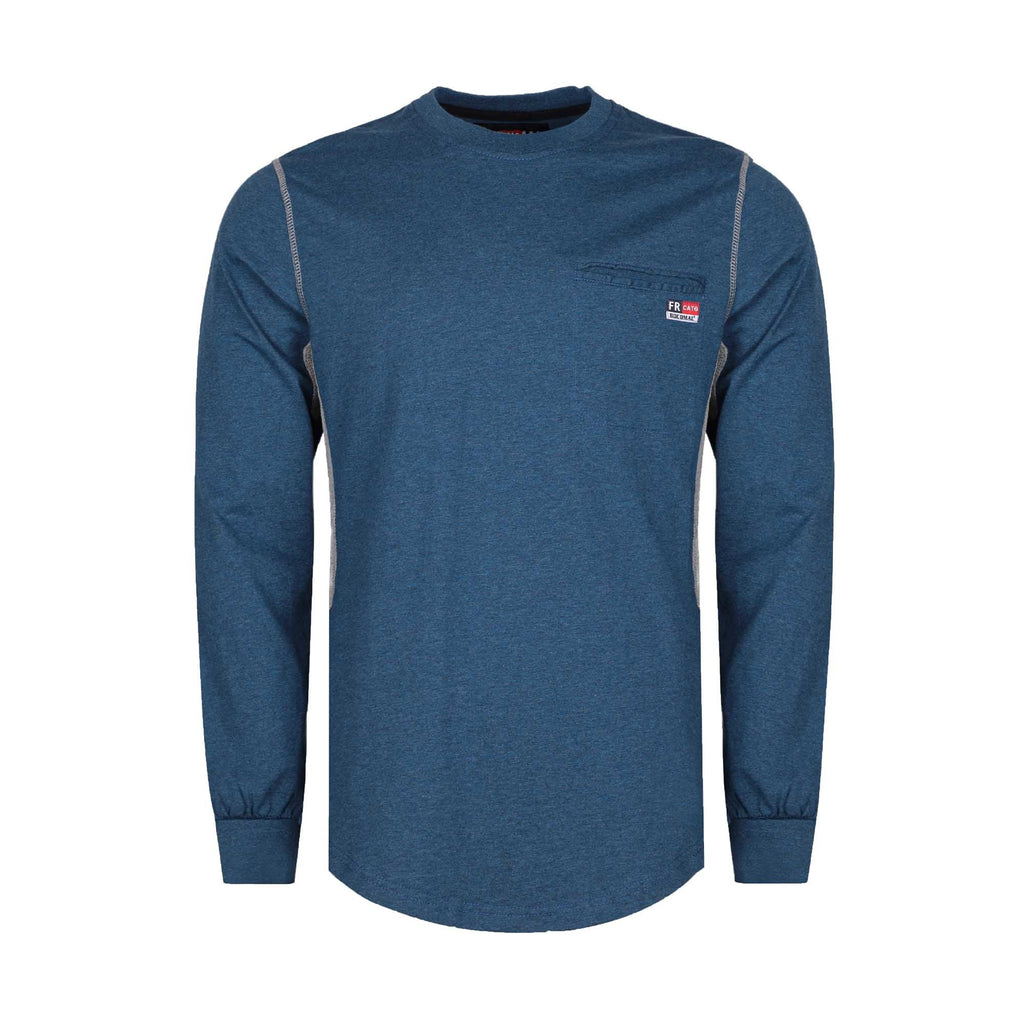 VentEase – 6 oz Breathable Vented FR Long-Sleeve Work Shirt