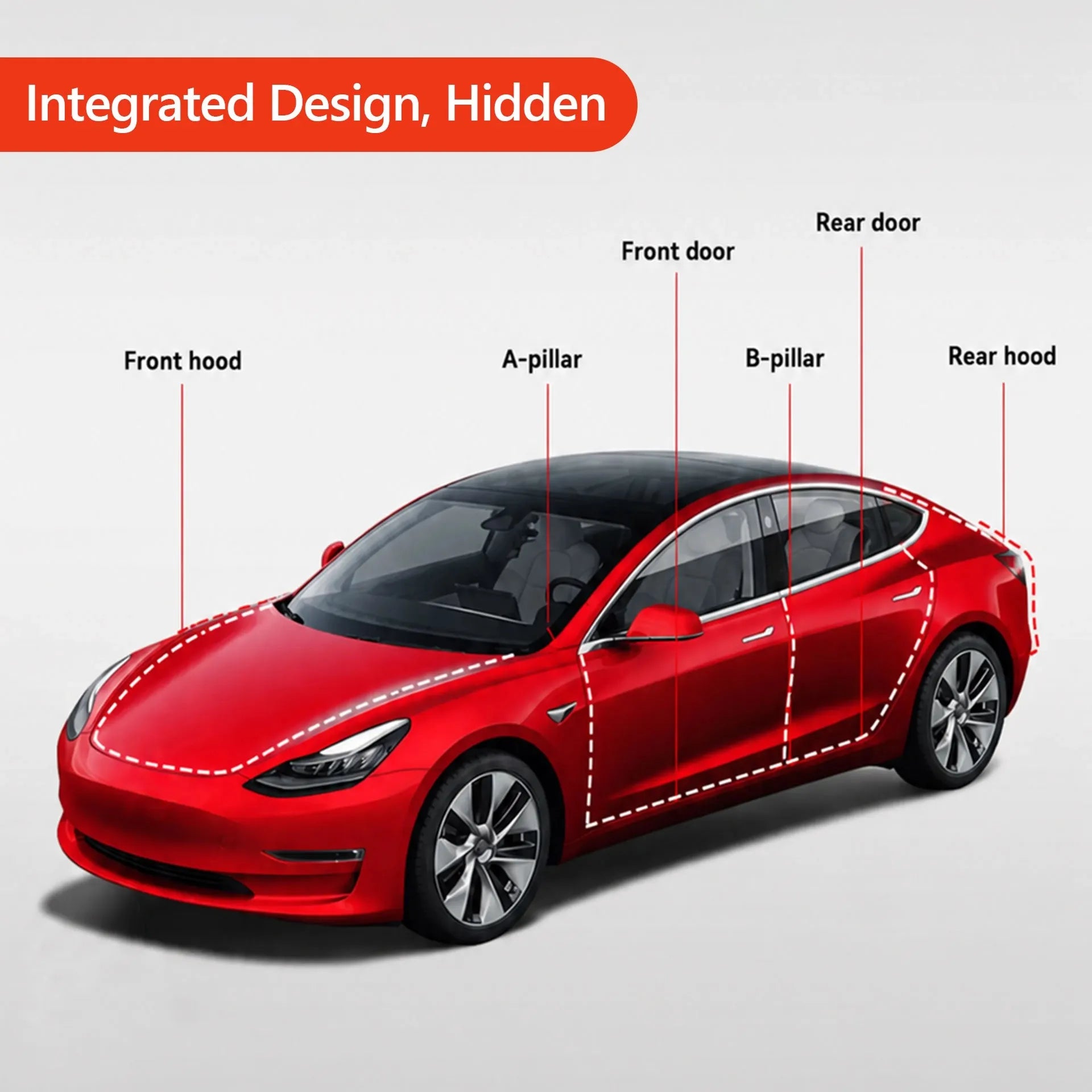 SilentSeal – Premium Tesla Door Seal Kit for Noise Reduction & Weatherproofing