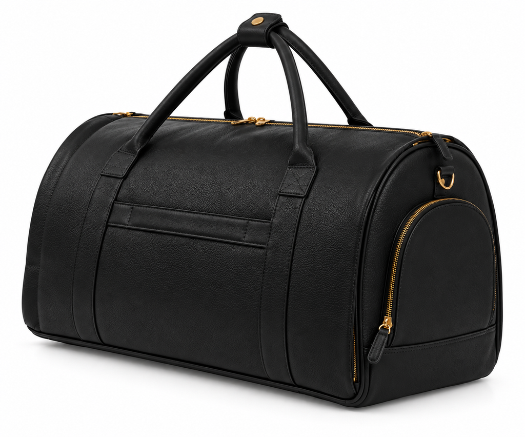 SuitStride – Him Edition 2-in-1 Garment Duffel Bag with Optional Wheels