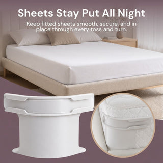 SheetLock – Locking Fitted Sheet Corner Holders
