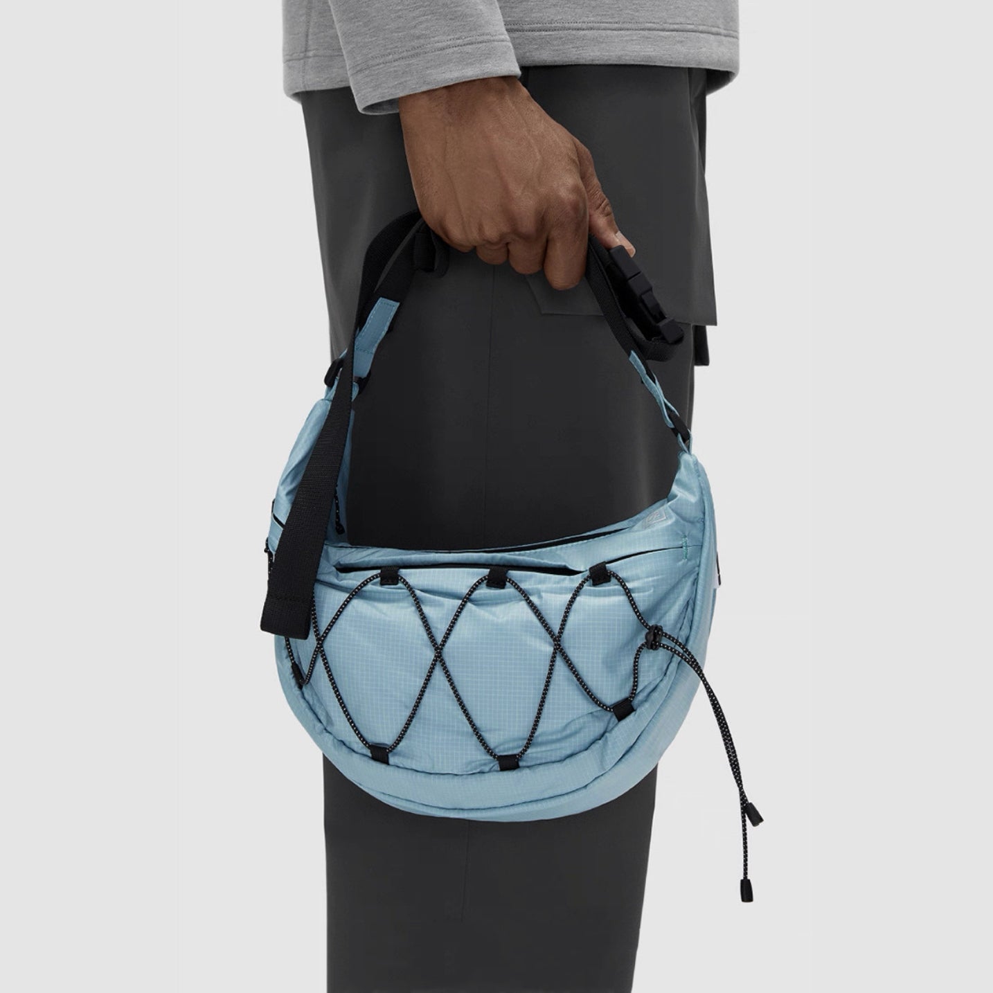 AiryCrescent – Lightweight Nylon Sling Bag