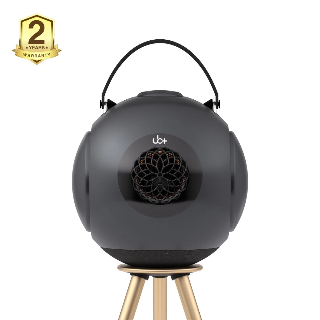 SphereBass – Round Bluetooth Speaker with 93dB Sound and 40Hz Deep Bass