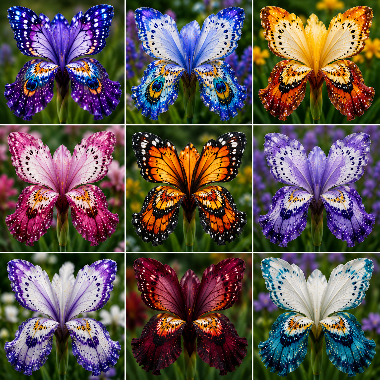 FlutterIris – Butterfly Iris Bulbs for a Magical Garden Showstopper