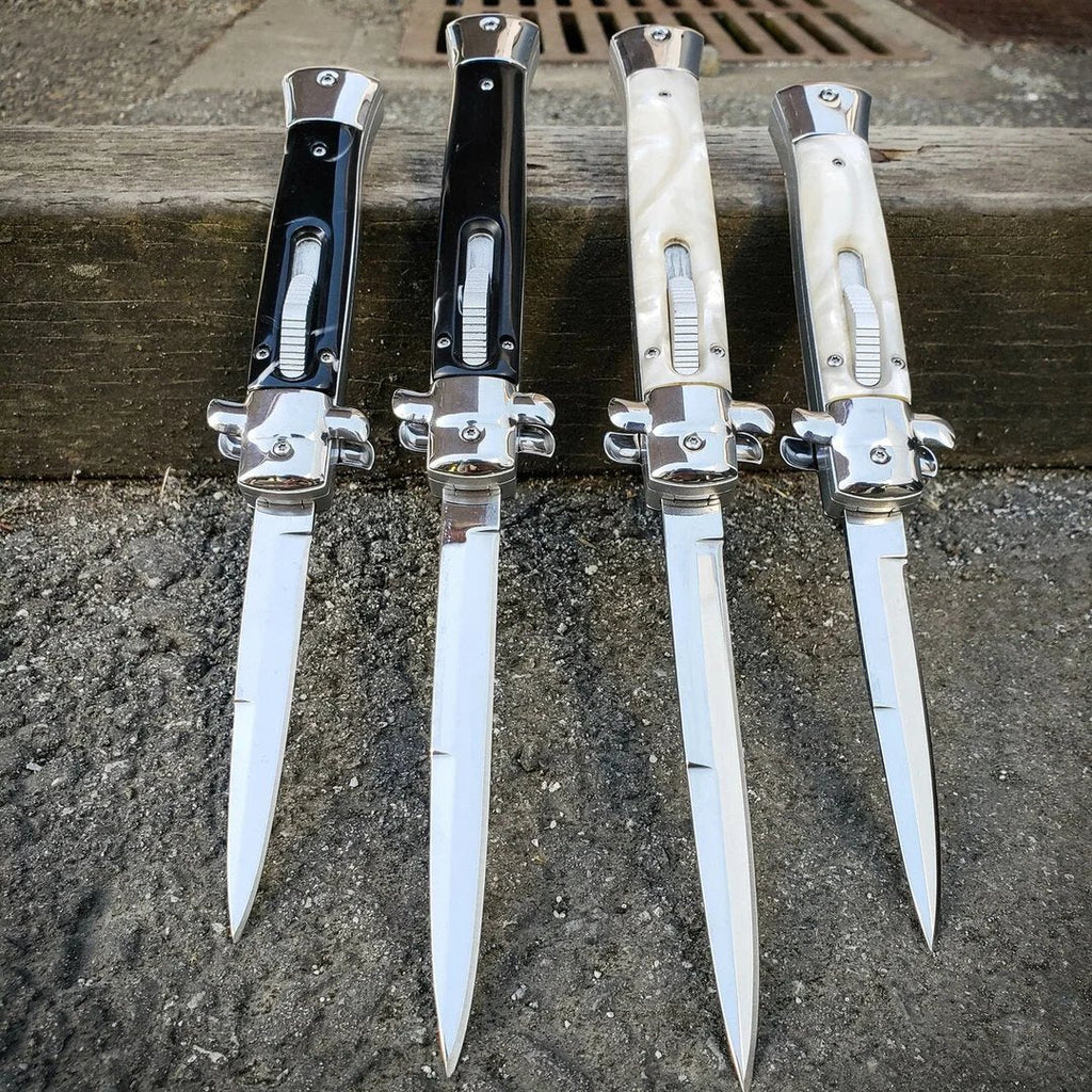 GentlemanEdge – 🔥 Classic Italian-Style Automatic Stiletto Knife