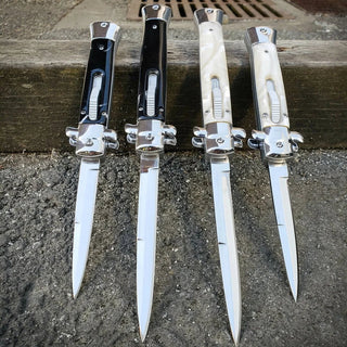 GentlemanEdge – 🔥 Classic Italian-Style Automatic Stiletto Knife