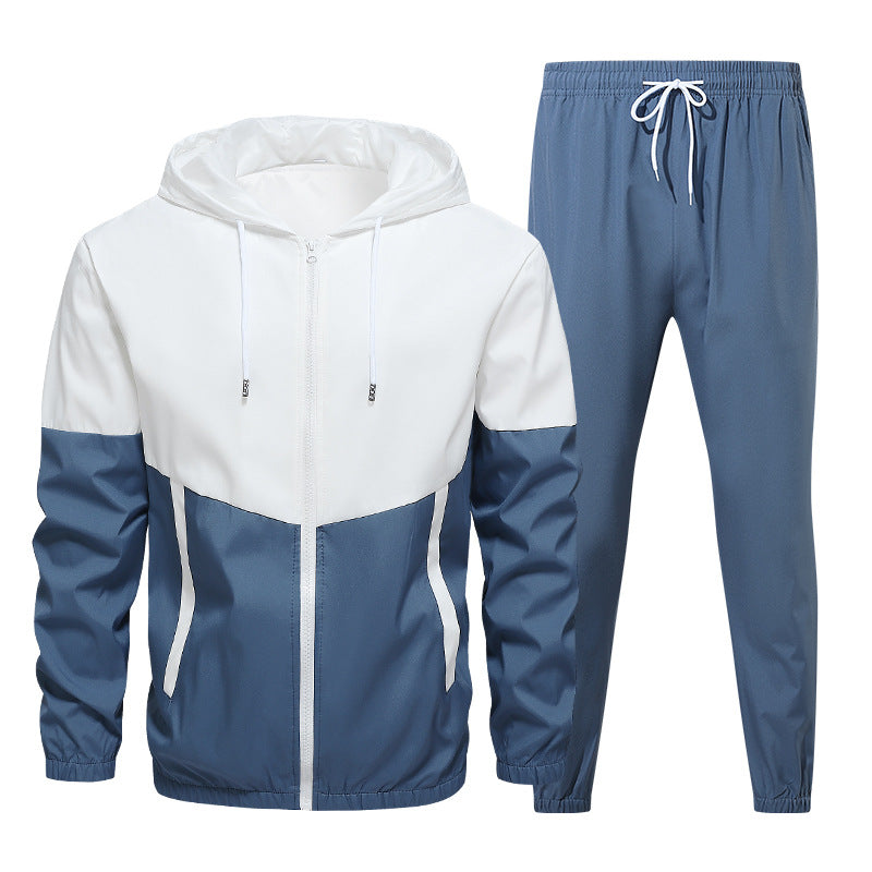 TrackFlex – 🔥✨ Big & Tall Men's Colorblock Sports Jacket Set M-6XL